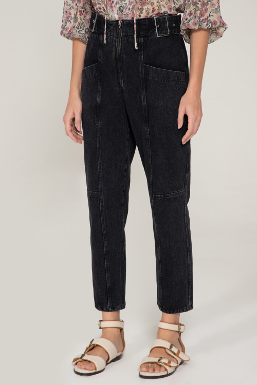 CALCA JEANS BLACK HONG KONG I22
