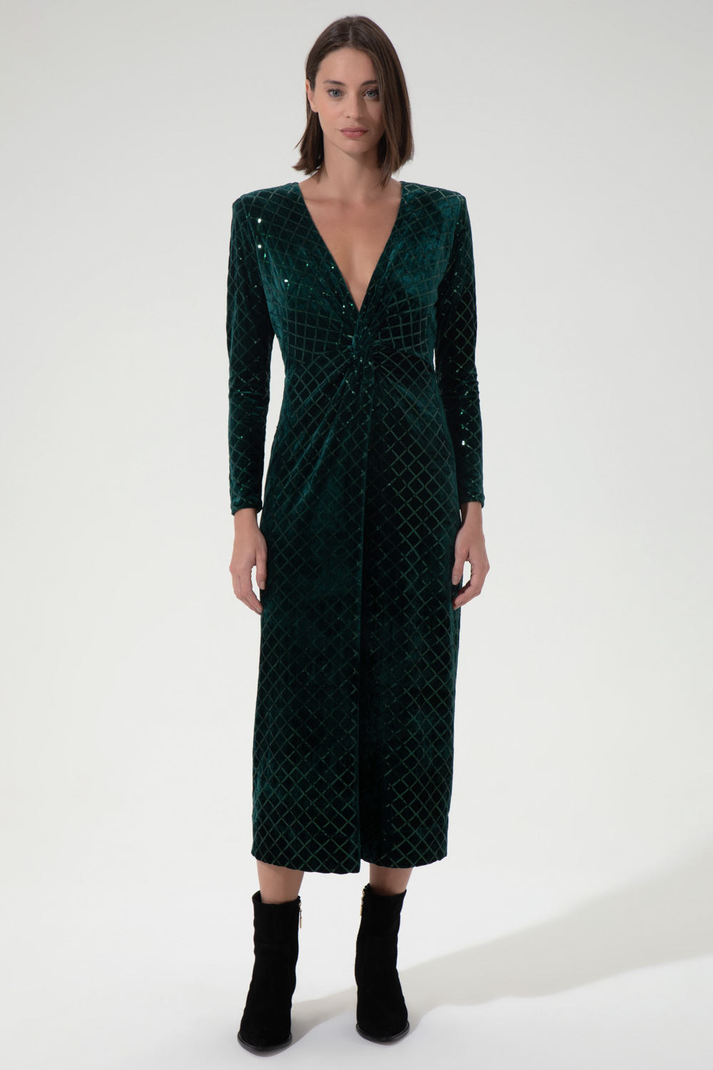VESTIDO VELVET NICOLE I24